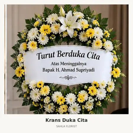 Krans Bunga Duka Sentul City